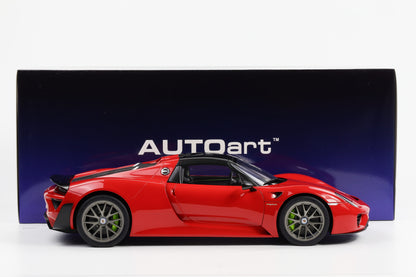 1:12 AUTOart Porsche 918 Spyder 2013 guards red 12122