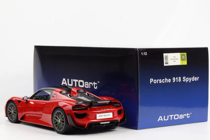 1:12 AUTOart Porsche 918 Spyder 2013 guards red 12122