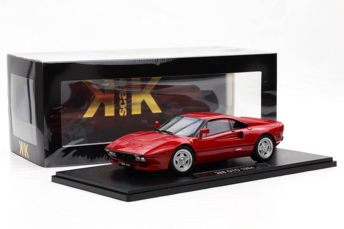 1:18 Ferrari 288 GTO 1984 Gran Turismo Omologato rot + Vitirne KK-Scale