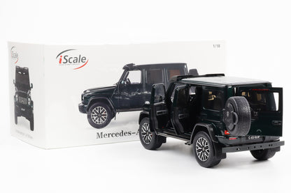 1:18 Mercedes-Benz AMG G63 W463 4x4 2022 smaragdgrün metallic iScale 500 Stk.