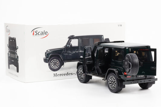 1:18 Mercedes-Benz AMG G63 W463 4x4 2022 smaragdgrün metallic iScale 500 Stk.