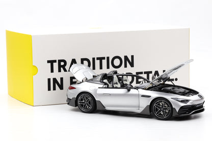 1:18 NZG Mercedes-Benz AMG Pure Speed silber metallic 4,0 V8 BITURBO