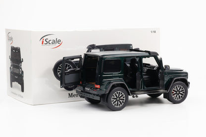 1:18 Mercedes-Benz AMG G63 W463 4x4 2022 smaragdgrün metallic iScale 500 Stk.