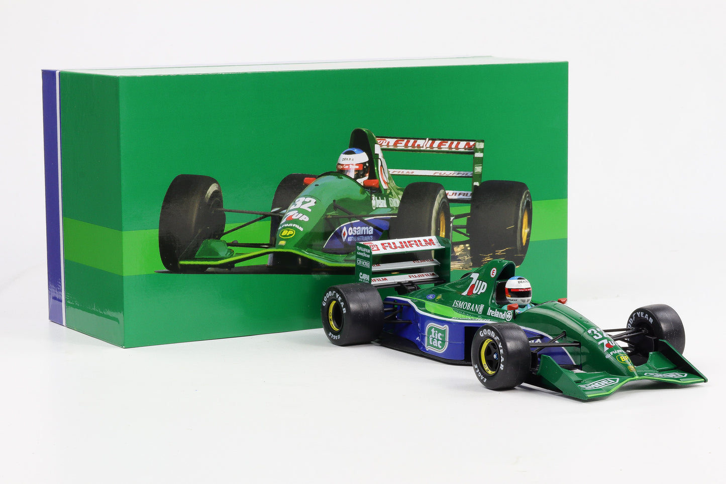 1:18 Werk83 Jordan 191 Ford Schumacher Formel 1 Belgien 1991 Giftbox