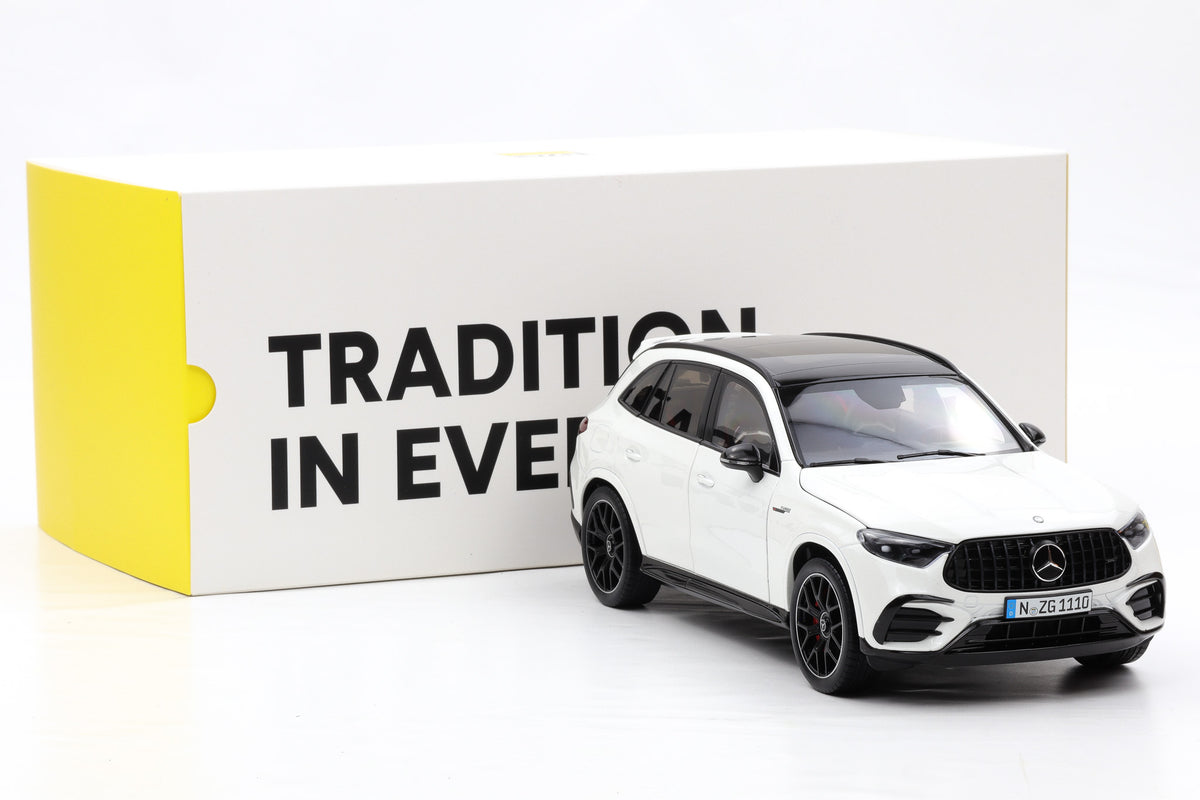 1:18 NZG Mercedes-Benz AMG GLC X254 63 S E Performance opalithweiß