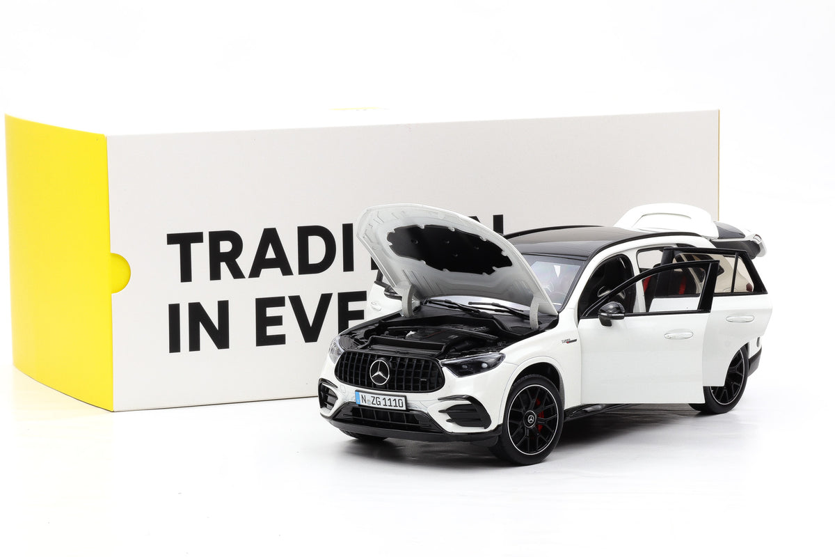 1:18 NZG Mercedes-Benz AMG GLC X254 63 S E Performance opalithweiß