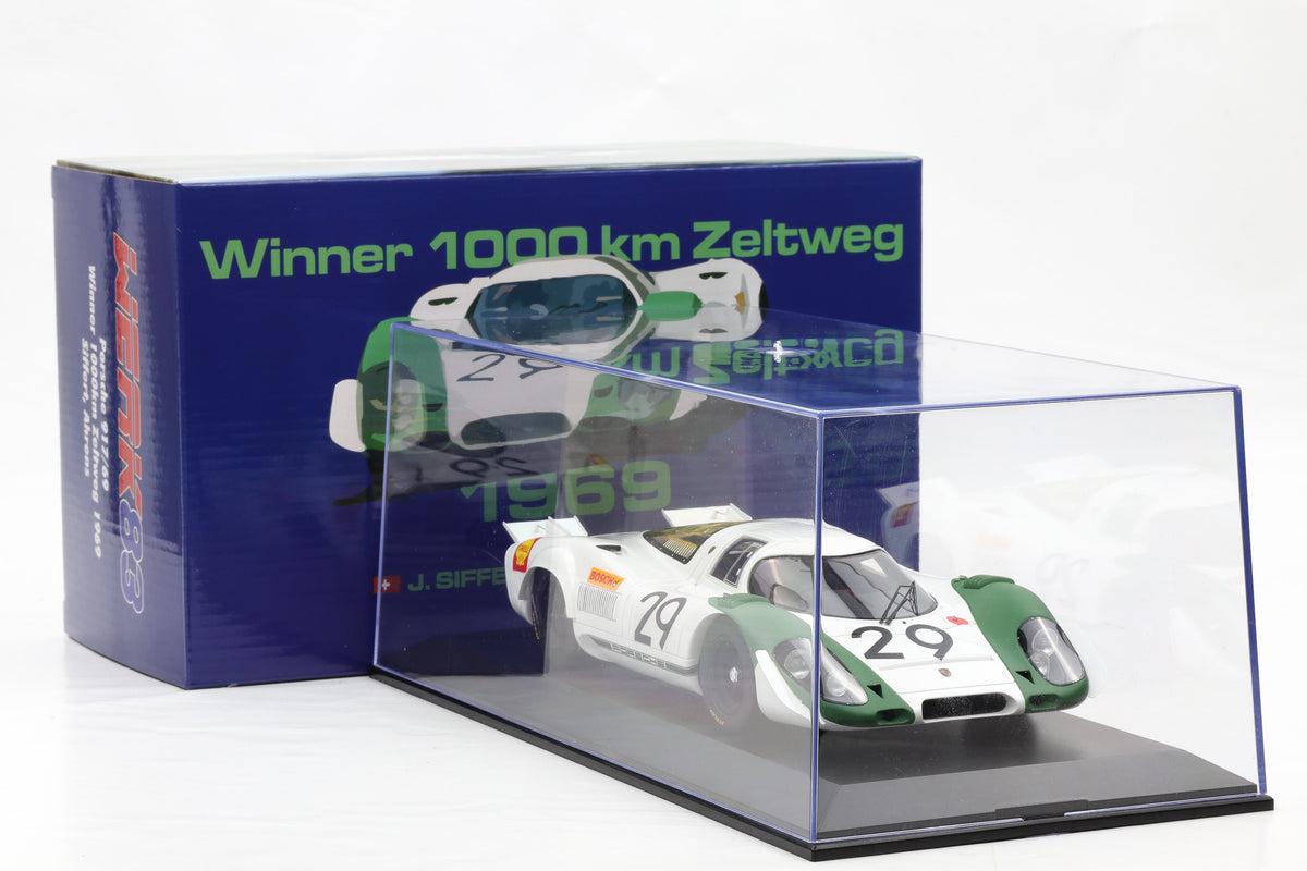 1:18 Porsche 917/69 #29 Winner 1000km Zeltweg 1969 + Vitrine Werk83