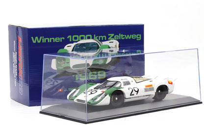 1:18 Porsche 917/69 #29 Winner 1000km Zeltweg 1969 + Vitrine Werk83
