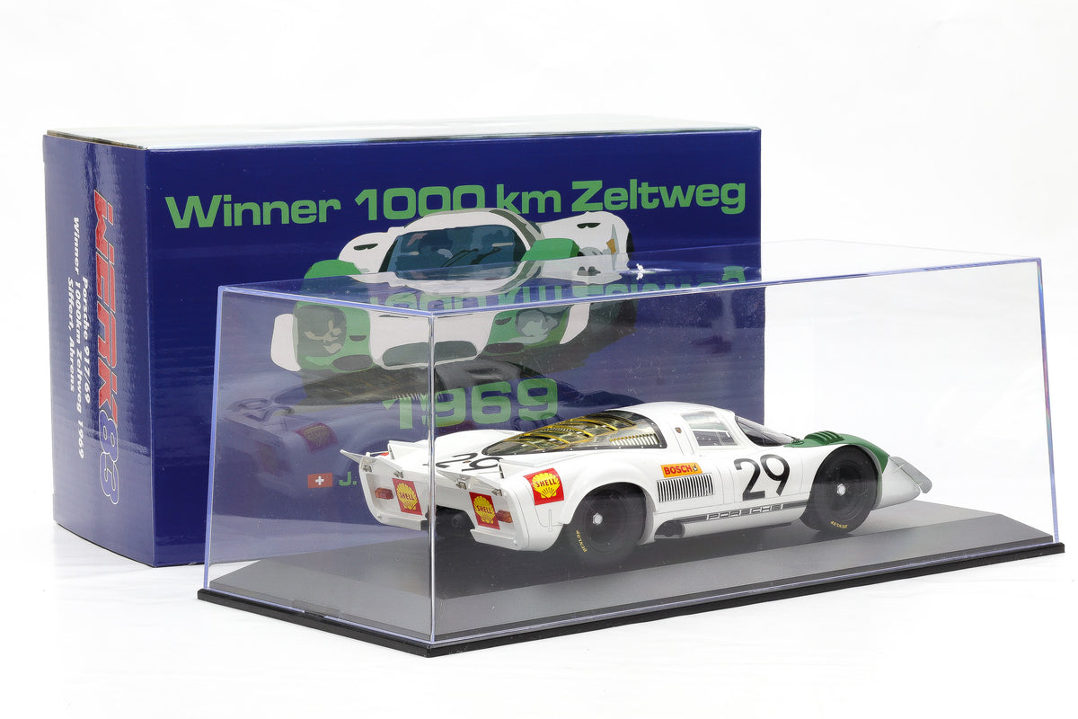 1:18 Porsche 917/69 #29 Winner 1000km Zeltweg 1969 + Vitrine Werk83