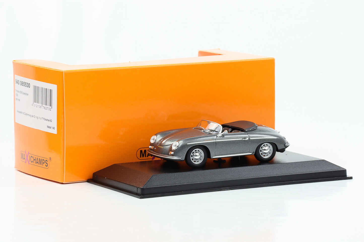 1:43 Porsche 356 Speedster 1956 metallic grau Maxichamps Minichamps