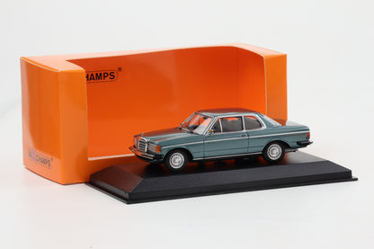 1:43 Minichamps Mercedes-Benz W123 Coupe 1976 metallic petrol Maxichamps