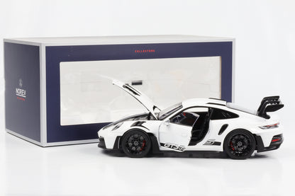 1:18 Porsche 911 992 II GT3 RS 2022 white with black rims Norev 187361