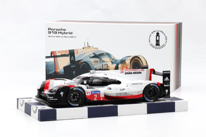 1:18 IXO Porsche 919 Hybrid #2 Sieger 24h LeMans 2017 Collector's Box