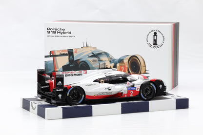 1:18 IXO Porsche 919 Hybrid #2 Sieger 24h LeMans 2017 Collector's Box