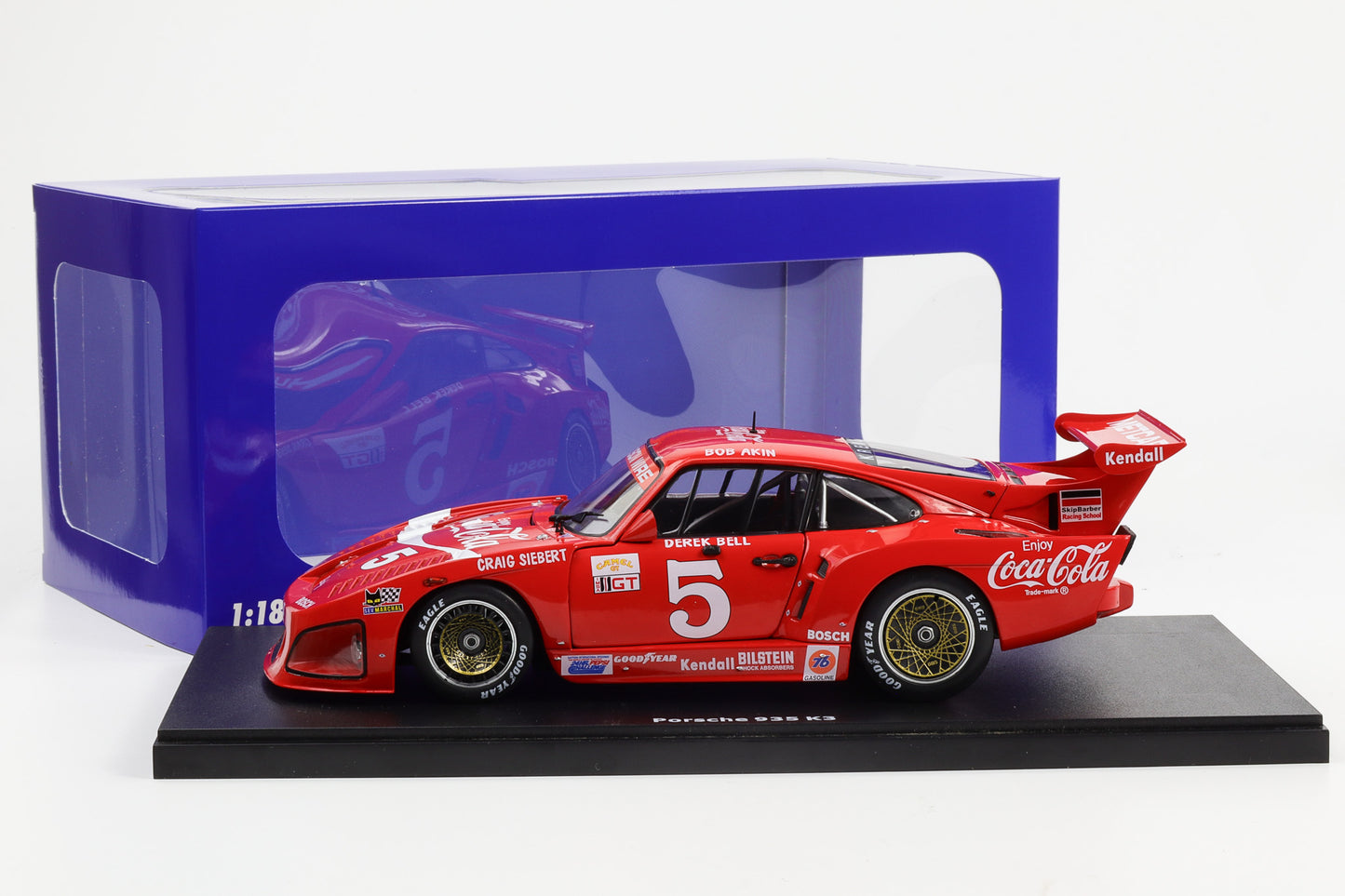 1:18 Kremer Porsche 935 K3 Coca Cola 24H Daytona Akin Siebert Bell Werk83