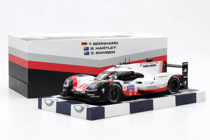 1:18 IXO Porsche 919 Hybrid #2 Sieger 24h LeMans 2017 Collector's Box