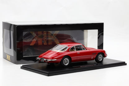 1:18 Ferrari 400 Superamerica Coupe Pininfarina 1962 rot KK Scale + Vitrine