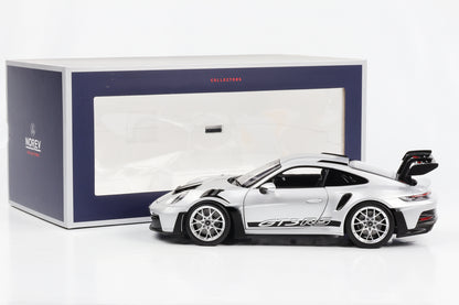 1:18 Porsche 911 992 II GT3 RS 2022 GT silver metallic with rims in silver Norev 187357