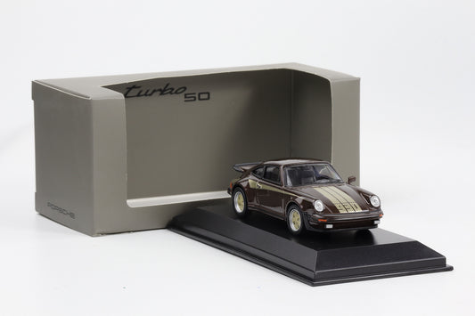 1:43 Porsche 911 930 Turbo 3.0 1975 copperbrown diecast Museum MAP