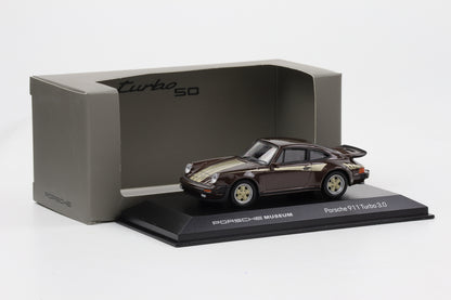 1:43 Porsche 911 930 Turbo 3.0 1975 copperbrown diecast Museum MAP