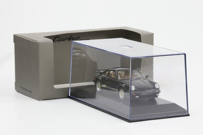 1:43 Porsche 911 930 Turbo 3.0 1975 platin schwarz diecast Museum MAP