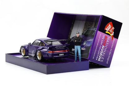 1:18 Porsche 911 993 RWB Rauh-Welt Furusato Sidney Signature Edition + Figur