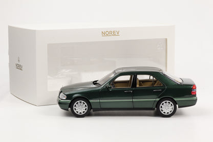 1:18 Mercedes-Benz C 200 W202 Limousine 1993 Malachit green metallic Norev