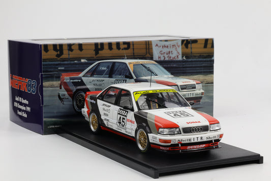 1:18 Werk83 AUDI V8 Quattro DTM #45 Frank Biela Champion 1991 diecast