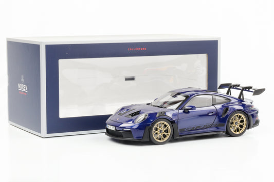 1:18 Porsche 911 992 II GT3 RS 2022 Azul genciana metalizado Norev 187363