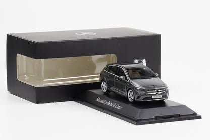 1:43 Herpa Mercedes-Benz B-Klasse W247 2018 mountain grey Dealer