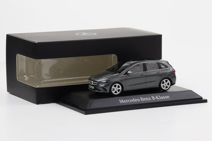 1:43 Herpa Mercedes-Benz B-Klasse W247 2018 mountain grey Dealer