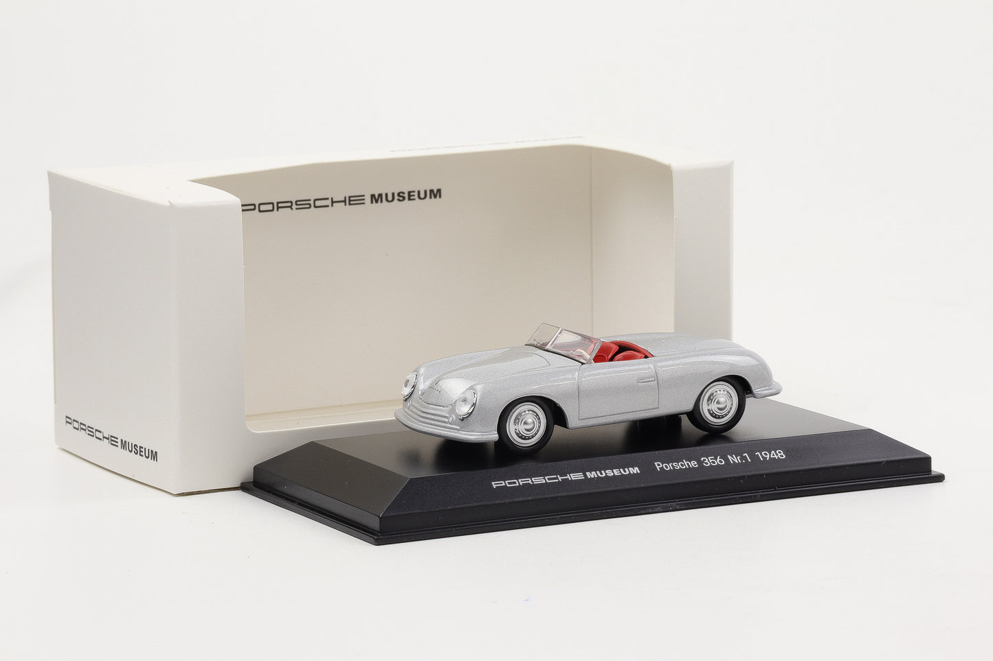 1:43 Porsche 356 Nr.1 1948 silber Diecast Museum MAP