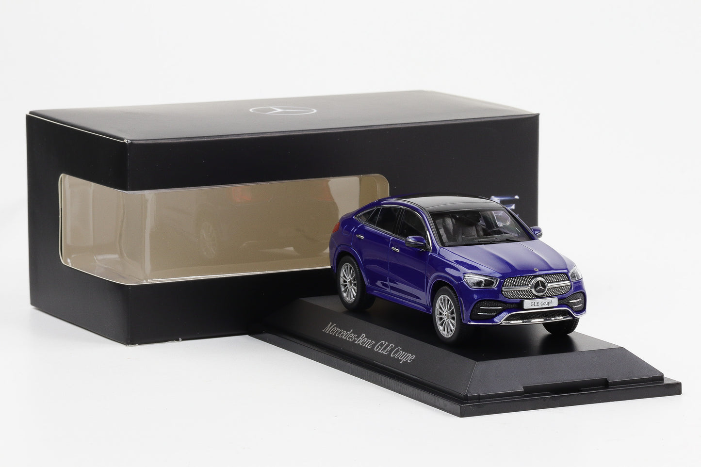 1:43 iScale Mercedes-Benz GLE Coupe C167 AMG Line brillant blue Dealer