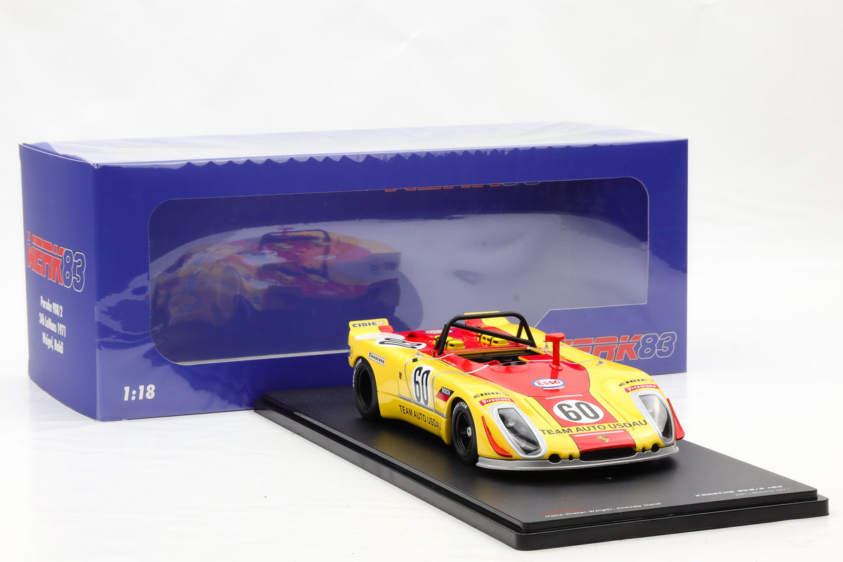 1:18 Porsche 908/02 #60 24h LeMans 1971 Weigel Haldi Werk83