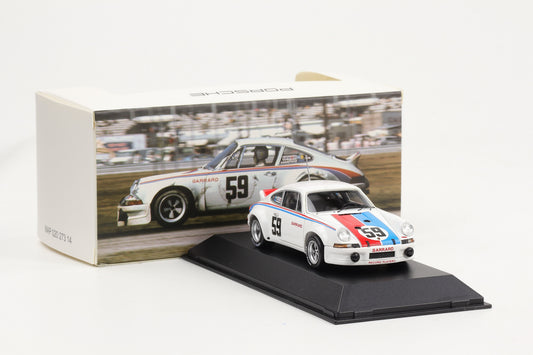 1:43 Spark Porsche 911 Carrera RSR #59 24h Daytona 1973 Winner MAP Museum