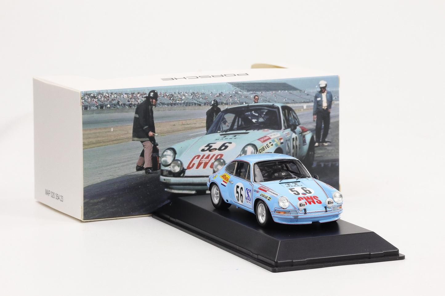 1:43 Spark Porsche 911 S 2.5 (ST) 1972 CWS 24H Le Mans MAP Museum