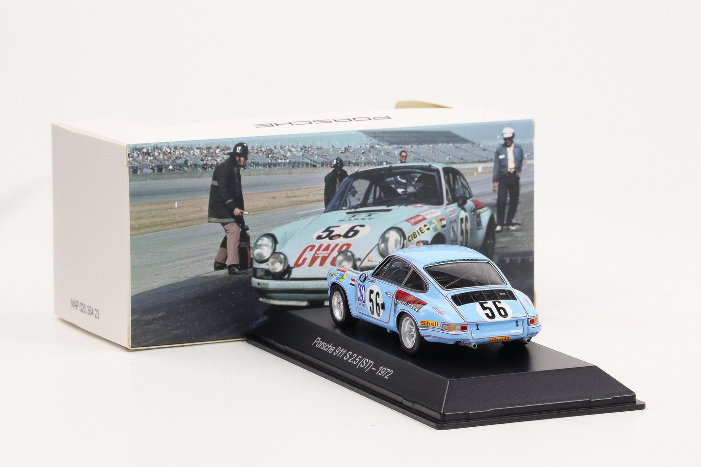 1:43 Spark Porsche 911 S 2.5 (ST) 1972 CWS 24H Le Mans MAP Museum