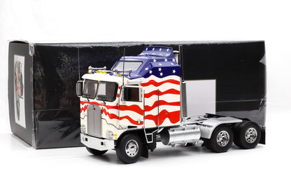 1:18 Kenworth K 100 Aerodyne COE Sattelzugmaschine "Stars & Stripes" 1976 Road Kings