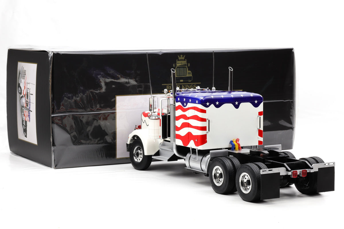 1:18 Kenworth W900 B Sattelzugmaschine "Stars & Stripes" Road Kings