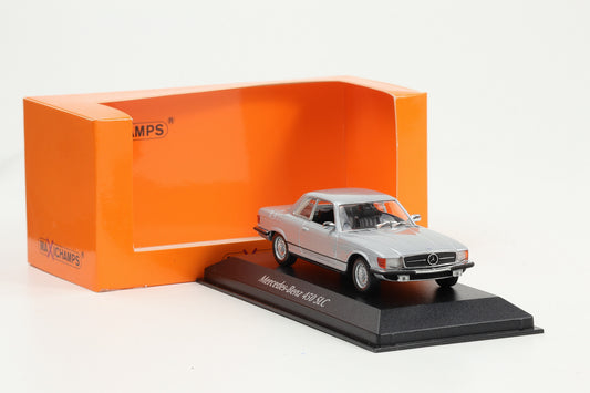 1:43 Minichamps Mercedes-Benz 450 SLC 1974 C107 silber Maxichamps
