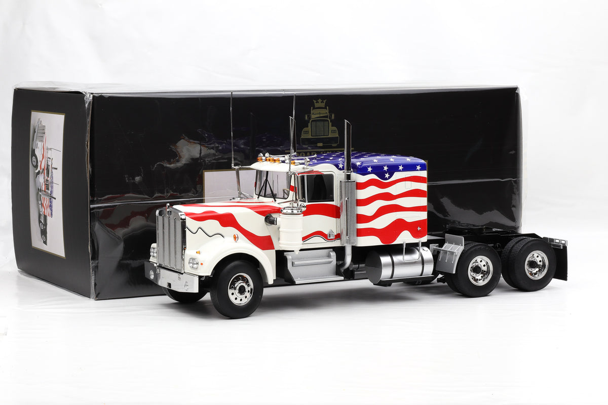 1:18 Kenworth W900 B Sattelzugmaschine "Stars & Stripes" Road Kings