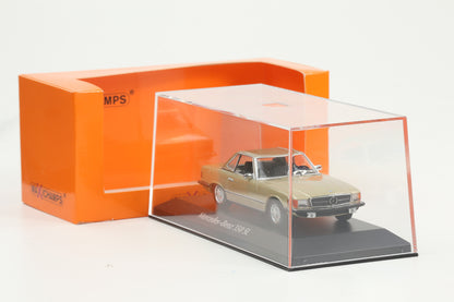 1:43 Minichamps Mercedes-Benz 350 SL Hardtop 1974 gold Maxichamps