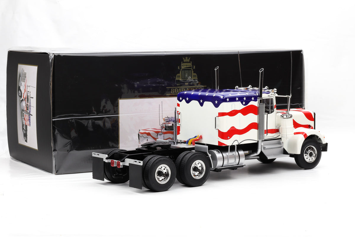 1:18 Kenworth W900 B Sattelzugmaschine "Stars & Stripes" Road Kings