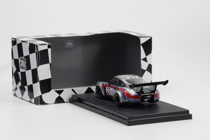 1:43 Ebbro Porsche 911 # 21 RSR Turbo 1974 24h Le Mans Martini Racing