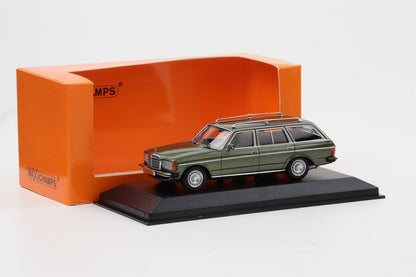 1:43 Minichamps Mercedes-Benz 230 TE 1982 S123 metallic grün Maxichamps