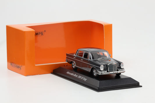 1:43 Minichamps Mercedes-Benz 300 SE lang 1963 W112 dunkelgrau Maxichamps