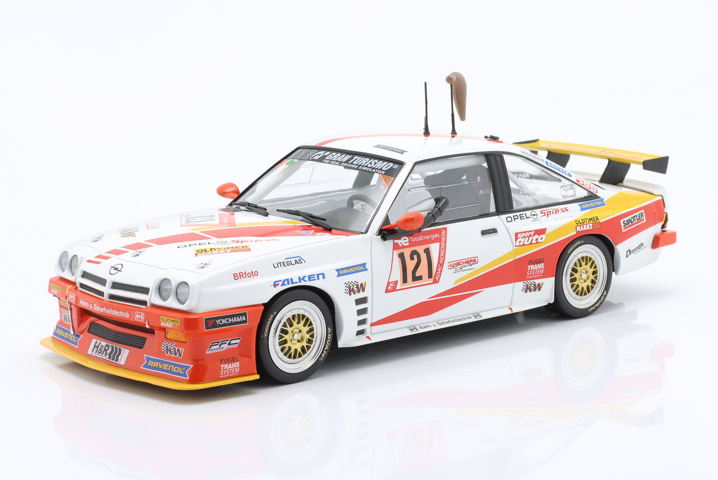 1:18 Werk83 Opel Manta B2 #121 Spiess Fuchsschwanz 24h Nürburgring 2023