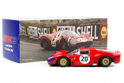1:18 Ferrari 330 P3 Coupé #20 Scarfiotti, Parkes 24h du Mans 1966 WERK83 moulé sous pression