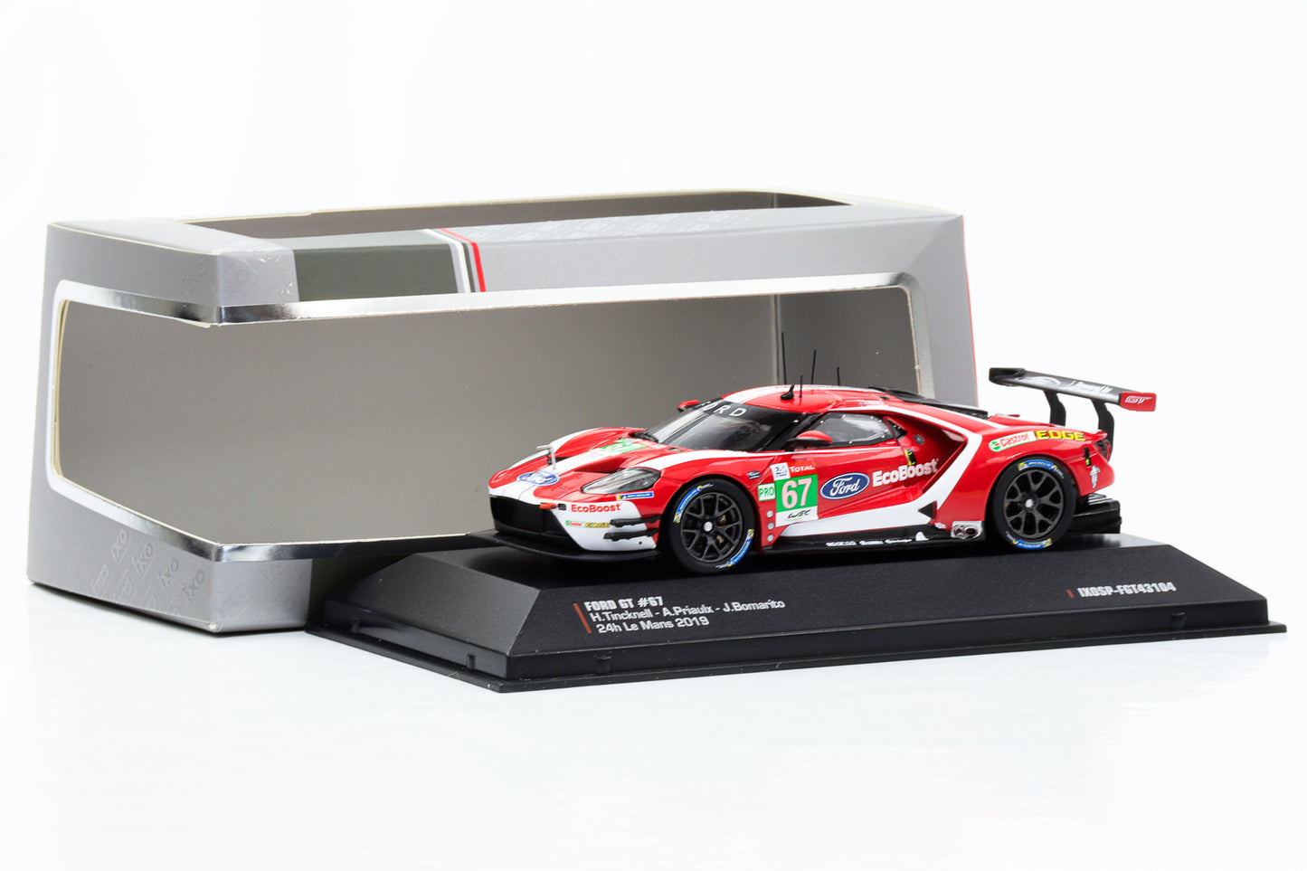 1:43 Ford GT #67 24h Le Mans 2019 Tincknell, Priaulx, Bomarito IXO