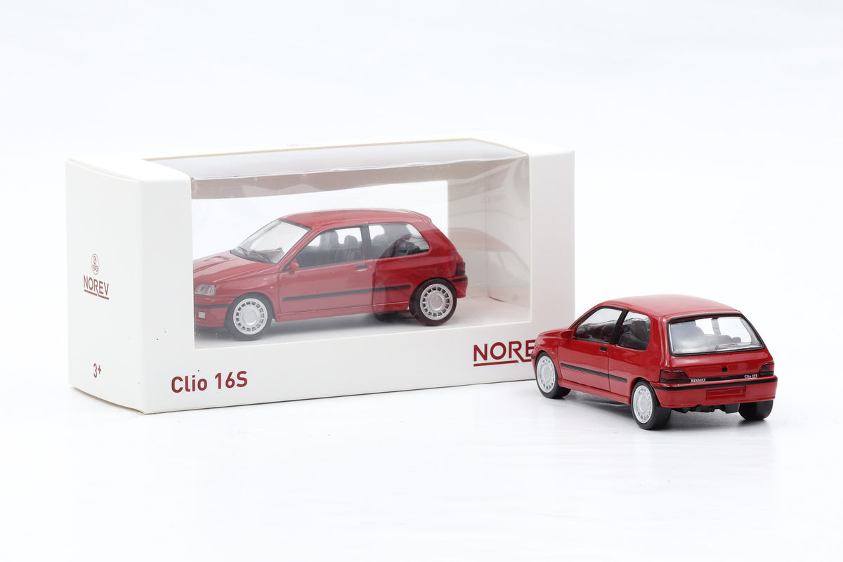 1:43 Jet Car Norev Renault Clio 16S rot 1991 No.517523